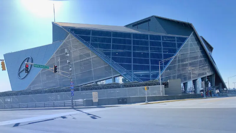 Mercedes-Benz Stadium in Atlanta