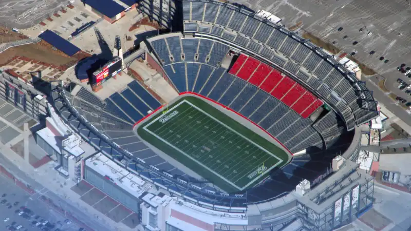 Gillette Stadium in Boston