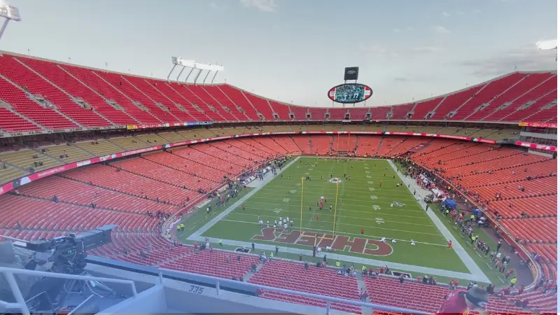Arrowhead Stadium in Kansas City