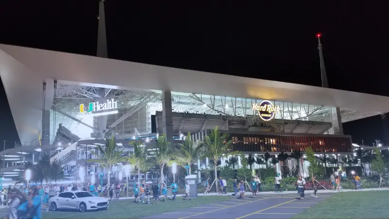 Hard Rock Stadium in Miami